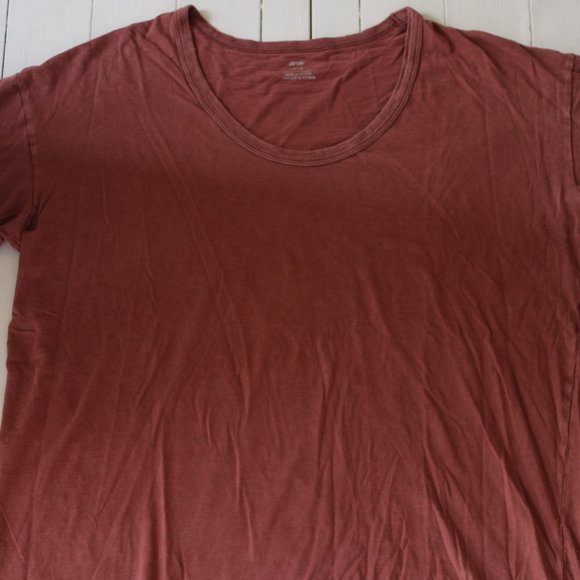 Aerie Oversized Slouchy T-Shirt, Dusty Rose - Picture 4 of 6